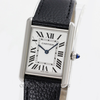 Cartier Tank Must Ref WSTA0136 Steel Silver Roman